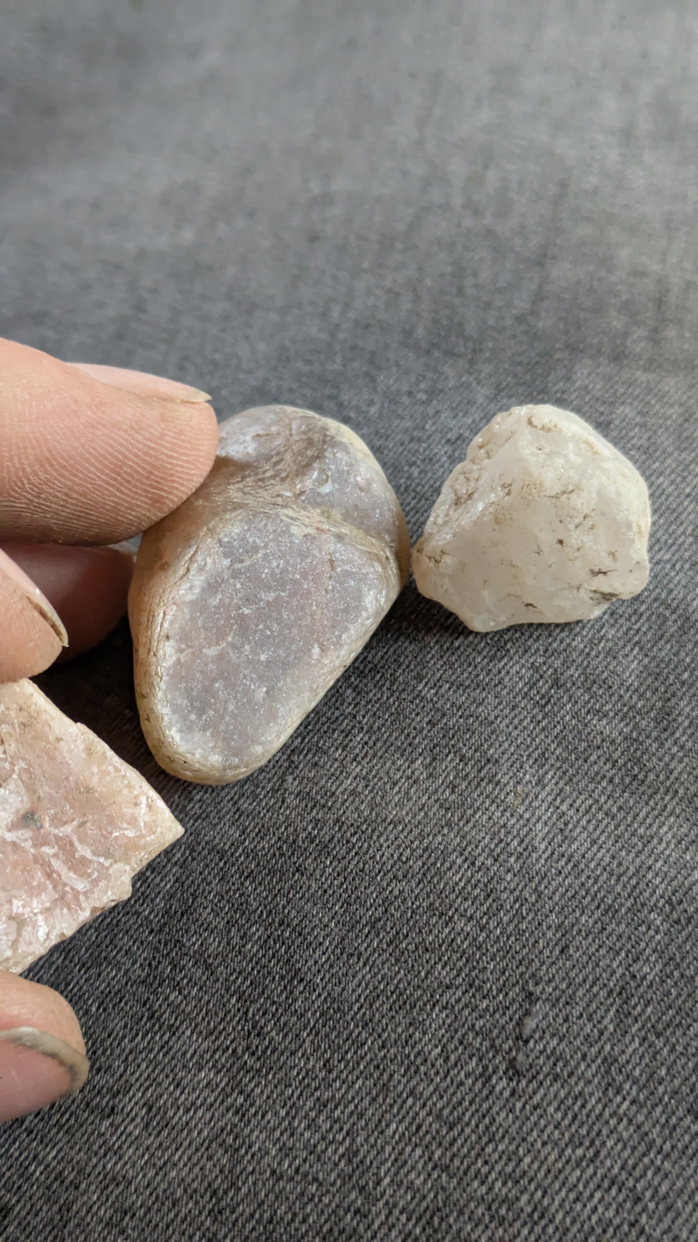 Clear Yytrium Aluminum Garnet Natural from Ground