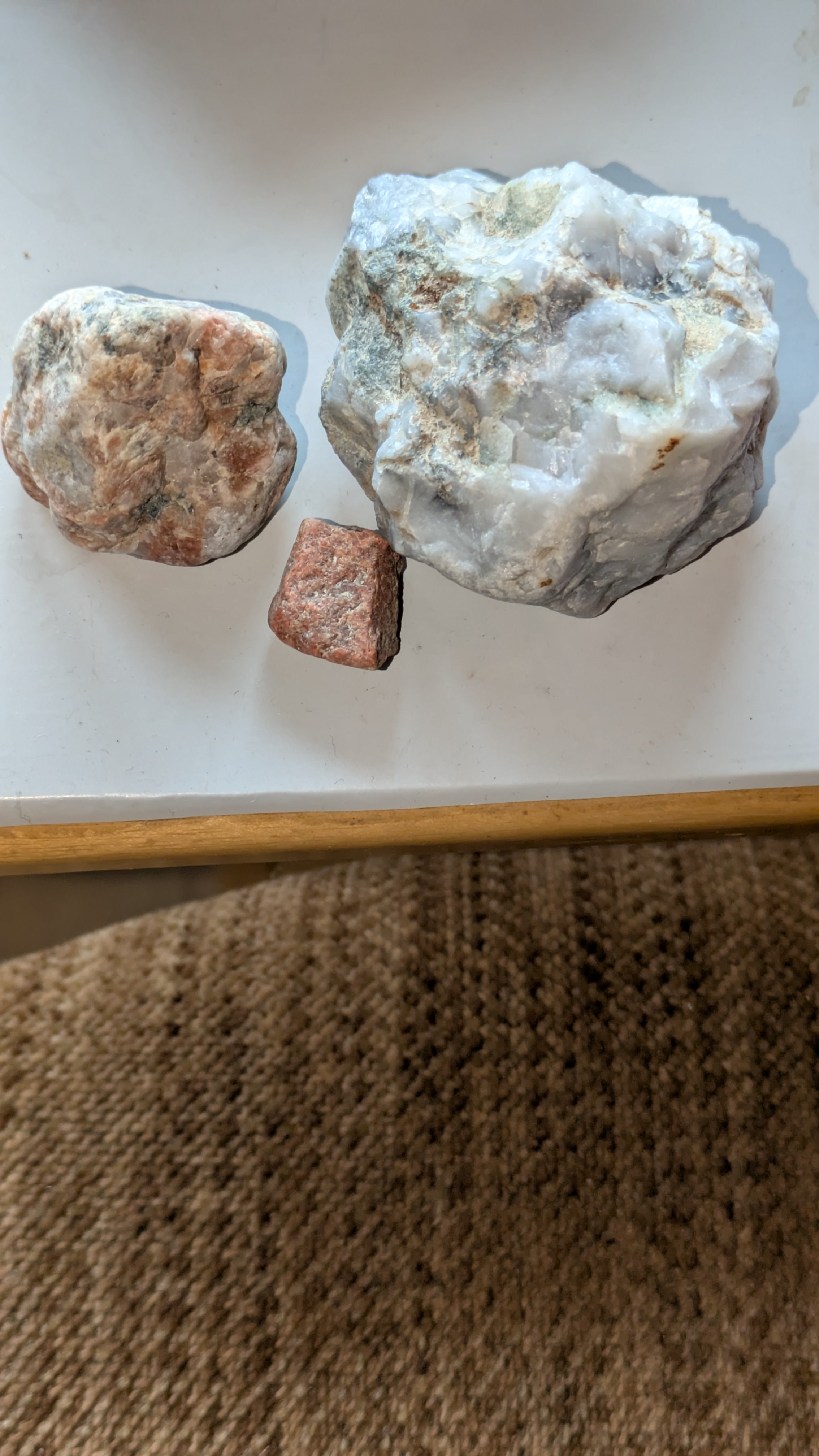 Total morphology Sequence for our Collection of Red Montmerillionite/Halloysite