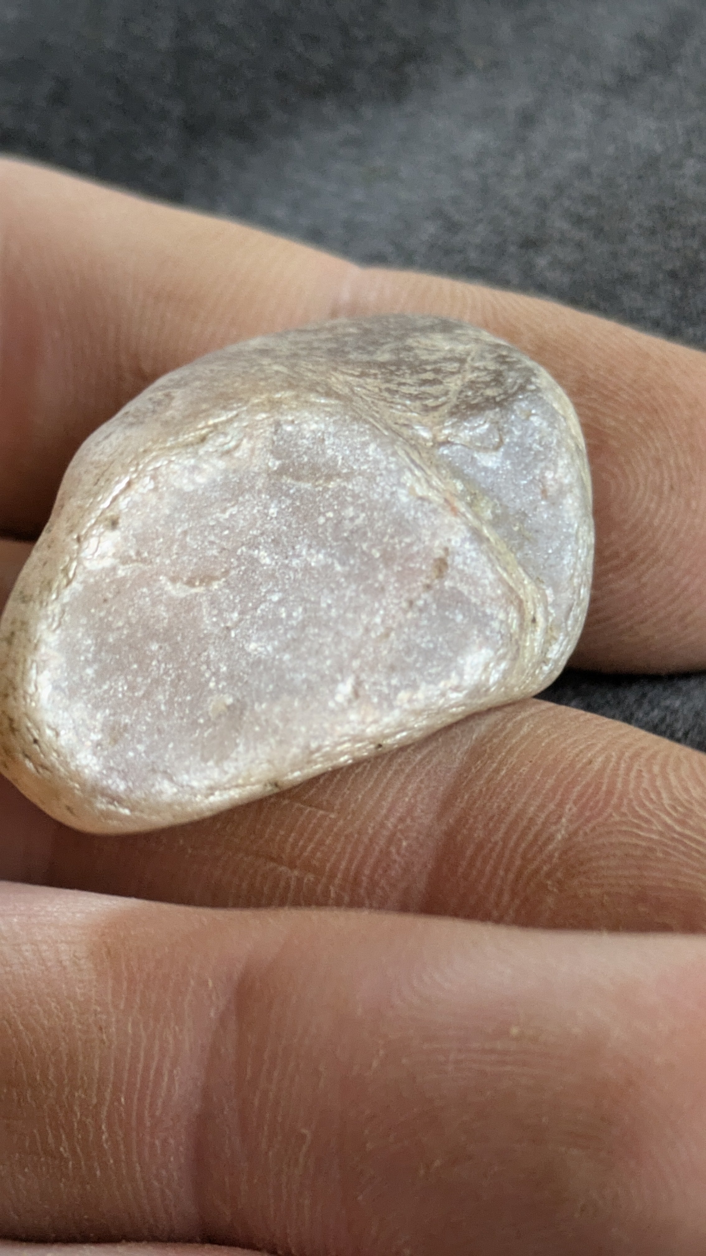 Clear Yytrium Aluminum Garnet Natural from Ground
